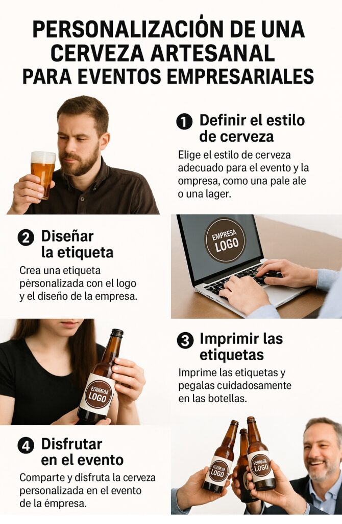 cerveza artesanal personalizada con tu propia marca